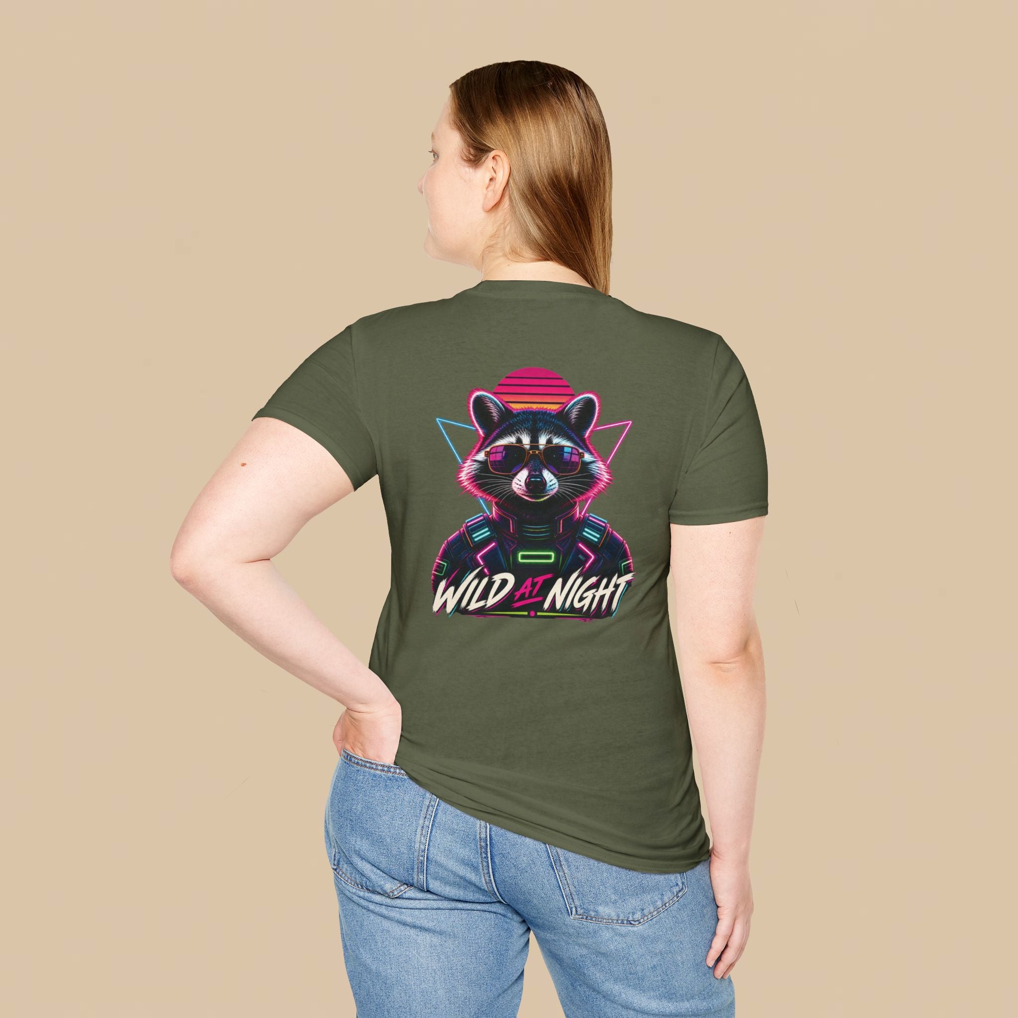 Wild at Night Crewneck Tee