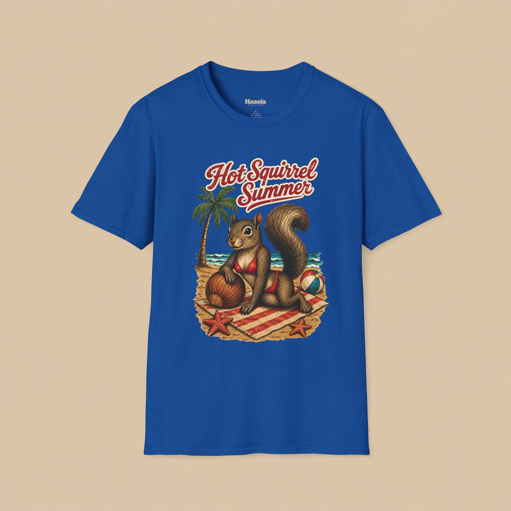 Hot Squirrel Summer Crewneck Tee