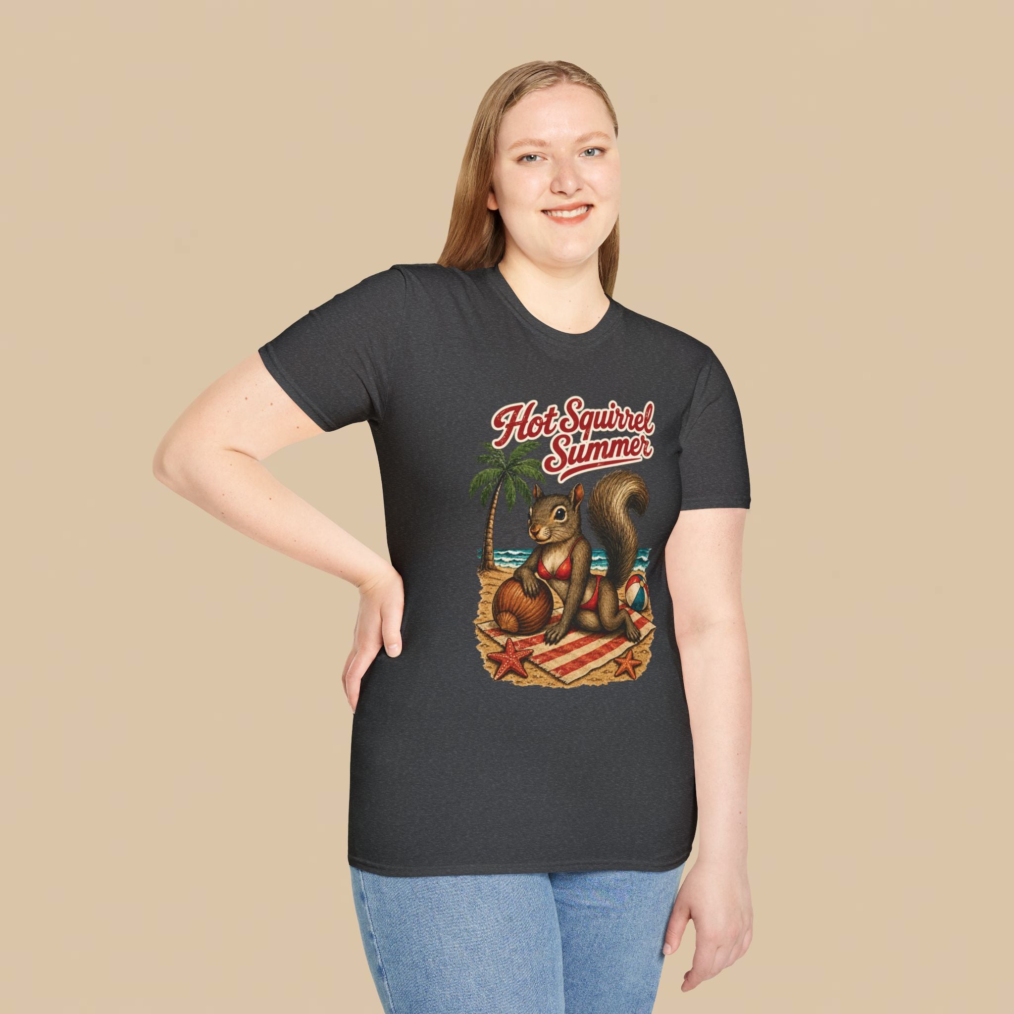 Hot Squirrel Summer Crewneck Tee – Hazel's Wildlife