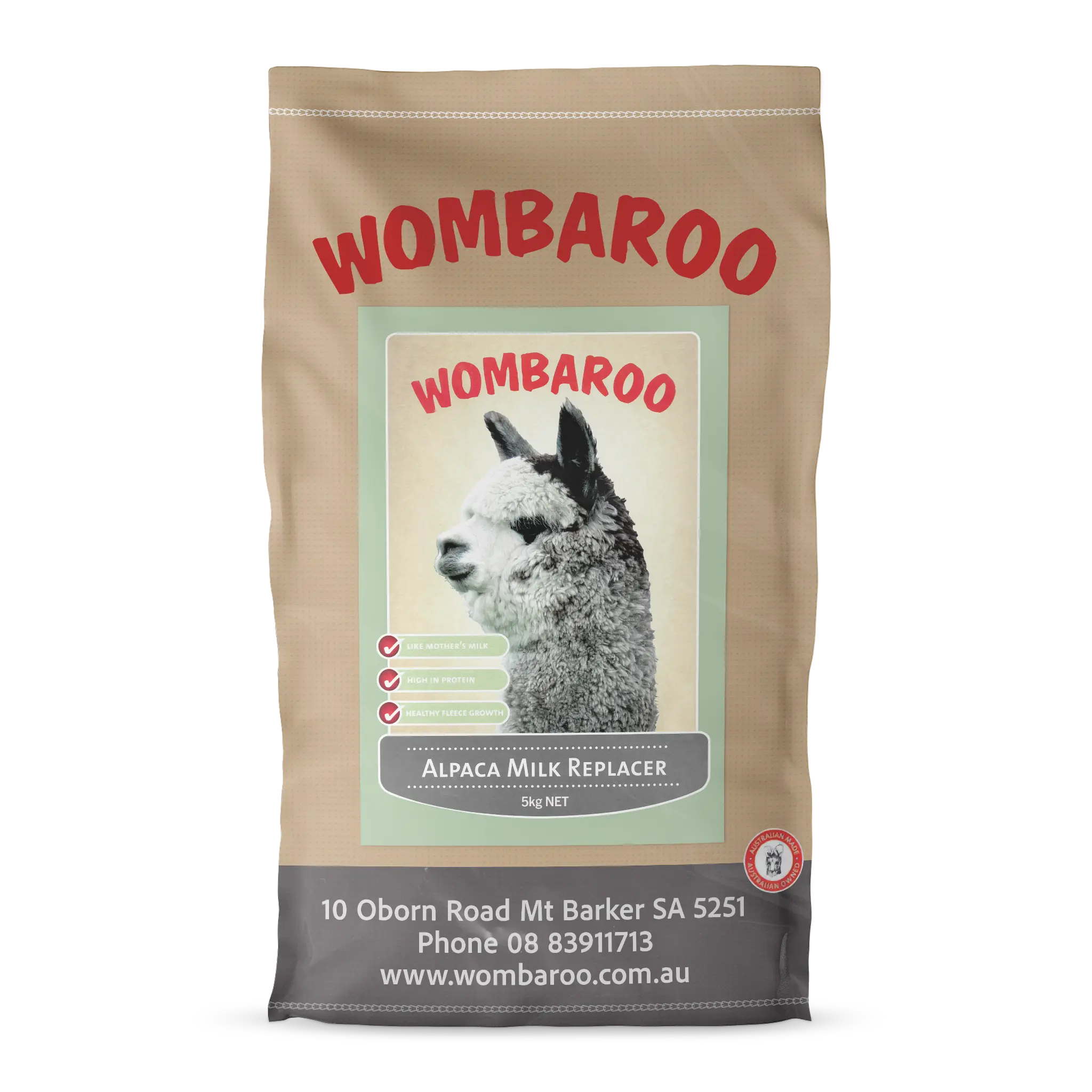 Wombaroo Alpaca Milk Replace for Crias