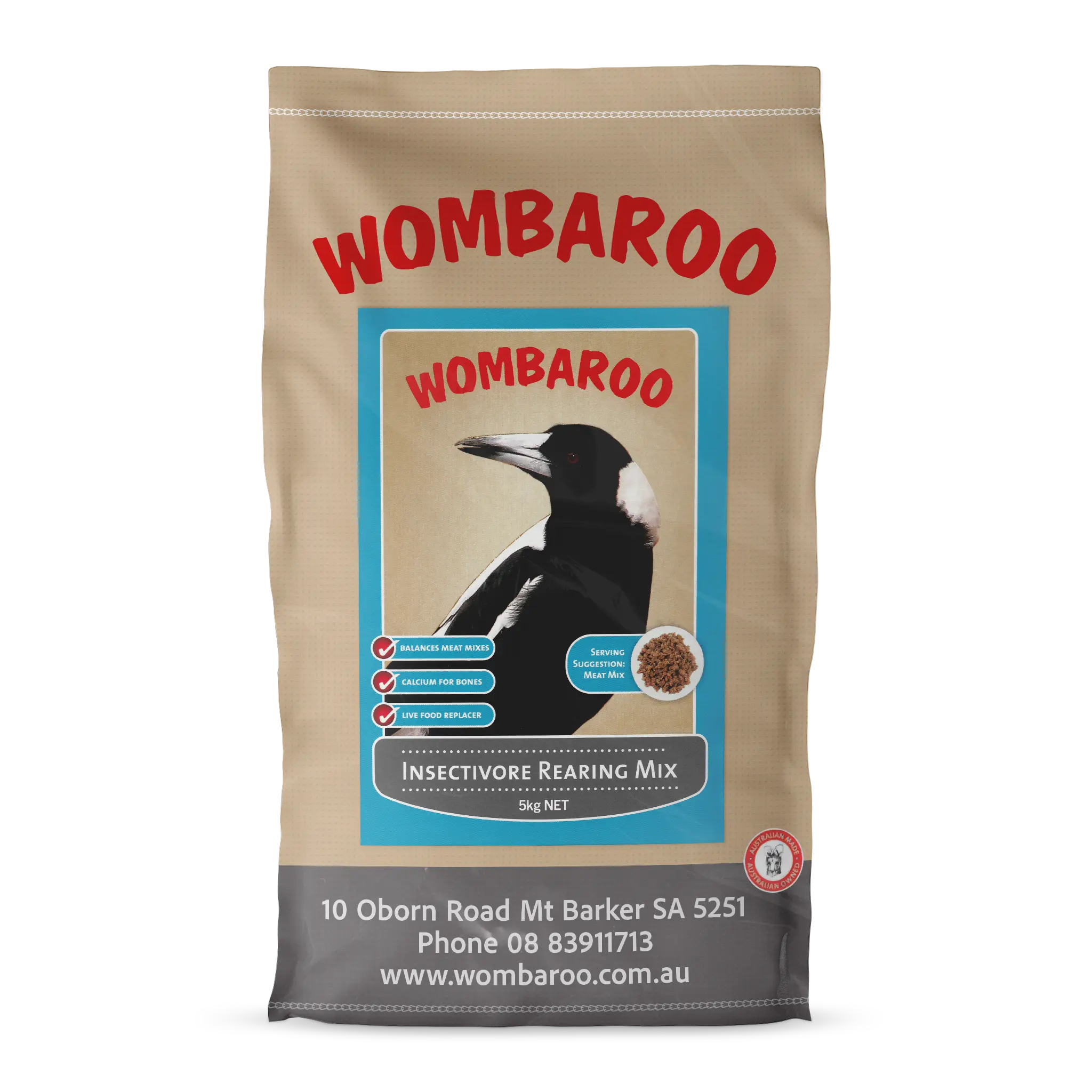 Wombaroo Insectivore Rearing Mix 8.8 oz (250 g)