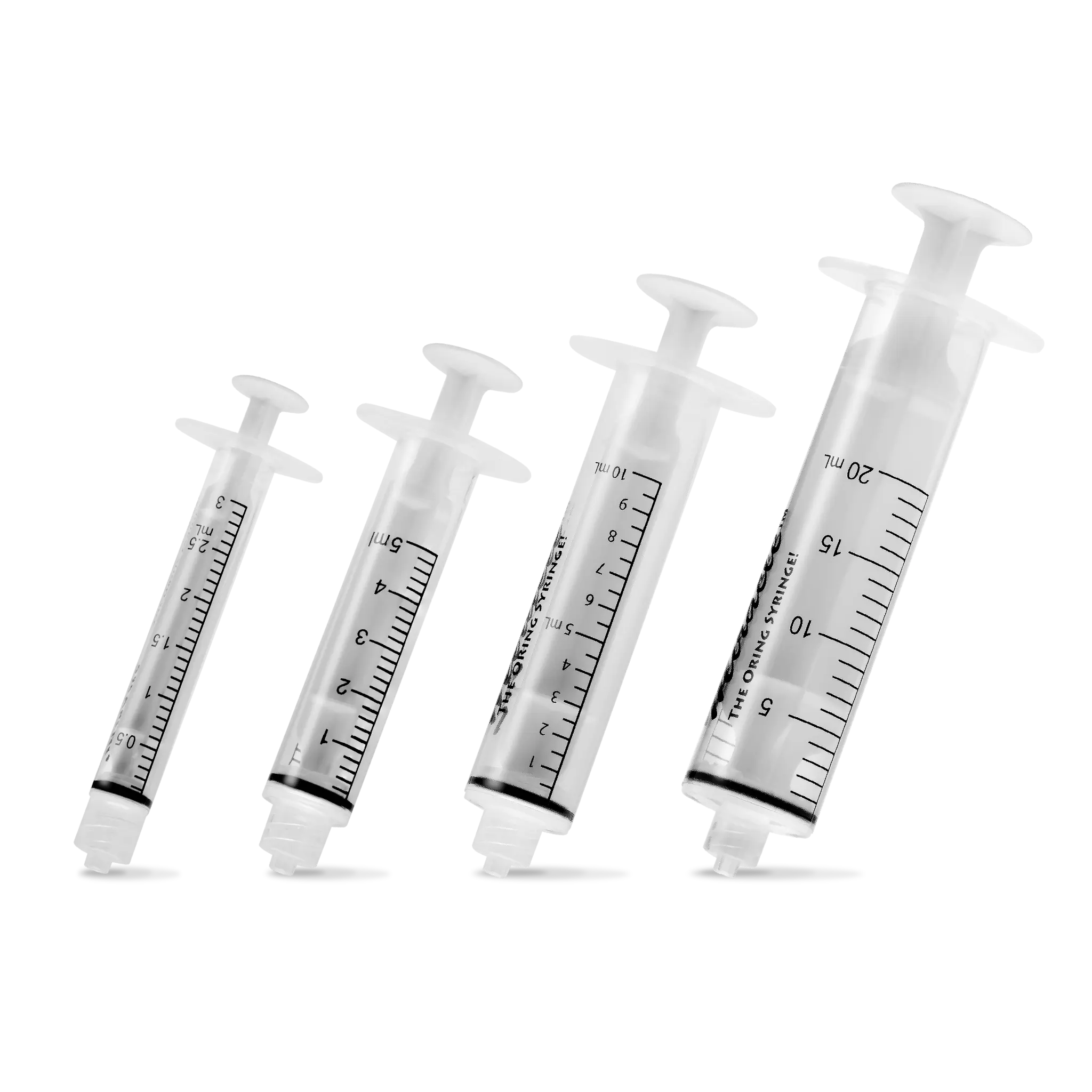Miracle Brand Luer-Lock O-Ring Syringes