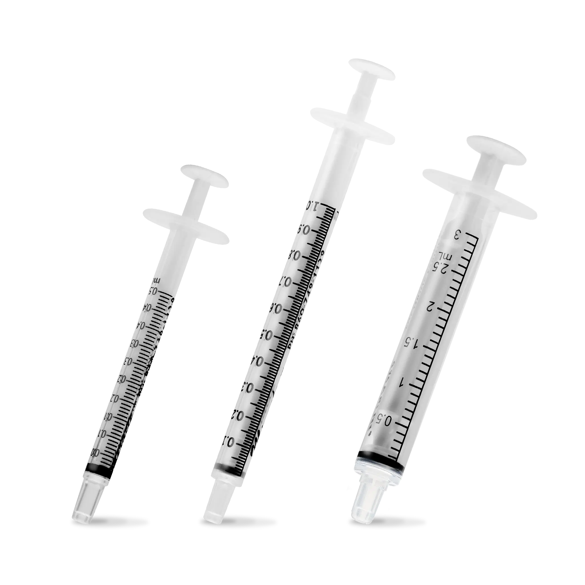 Miracle Brand Slip Tip O-Ring Syringes